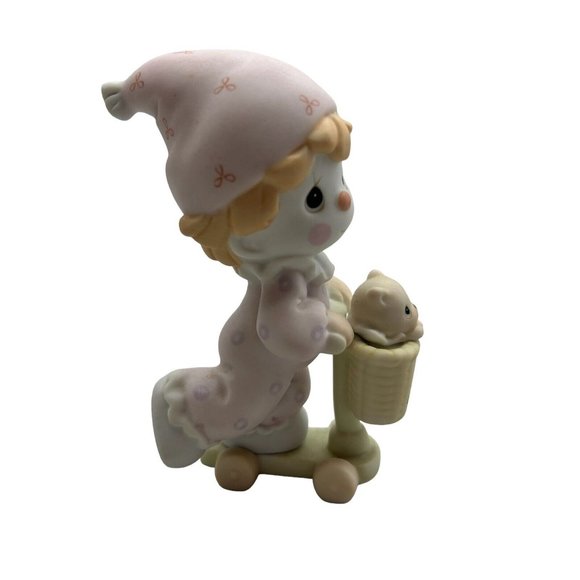 Precious Moments B0011 "SCOOTIN' BY JUST TO SAY HI" 1996 SOM Clown Scooter w/Box - Picture 4 of 13